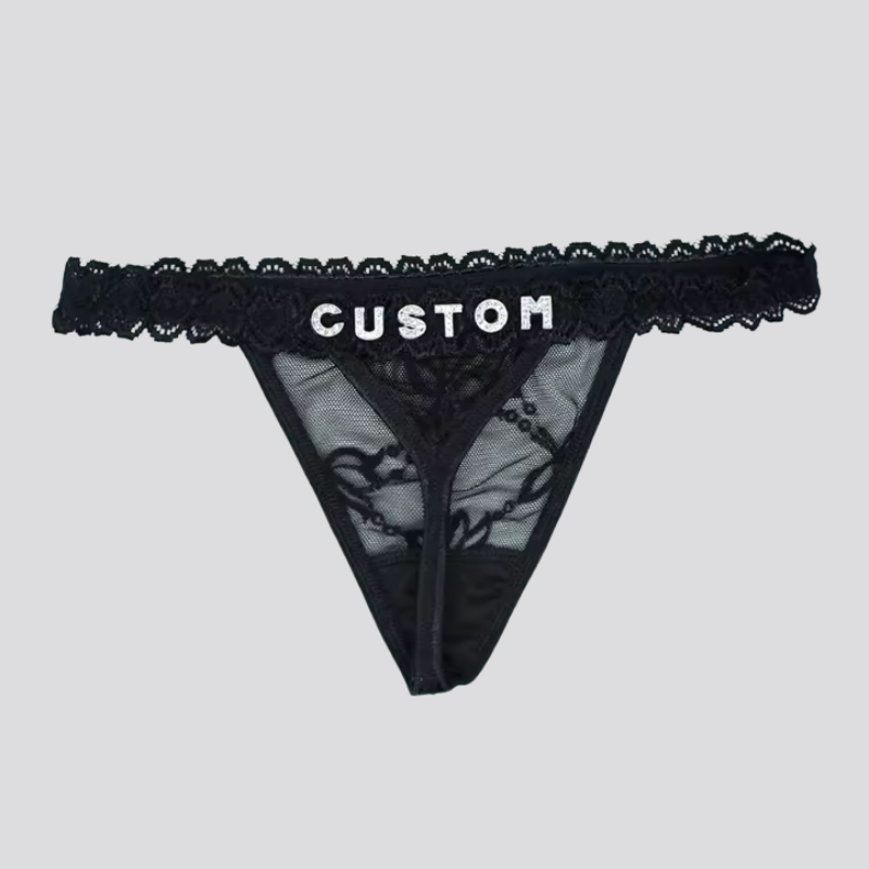 SEDUCTIVE CUSTOMIZED THONG
