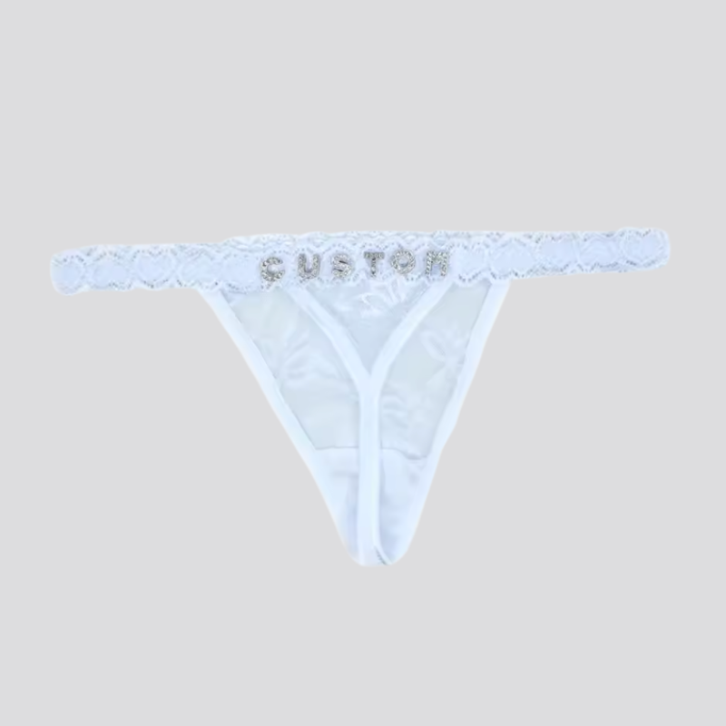 SEDUCTIVE CUSTOMIZED THONG