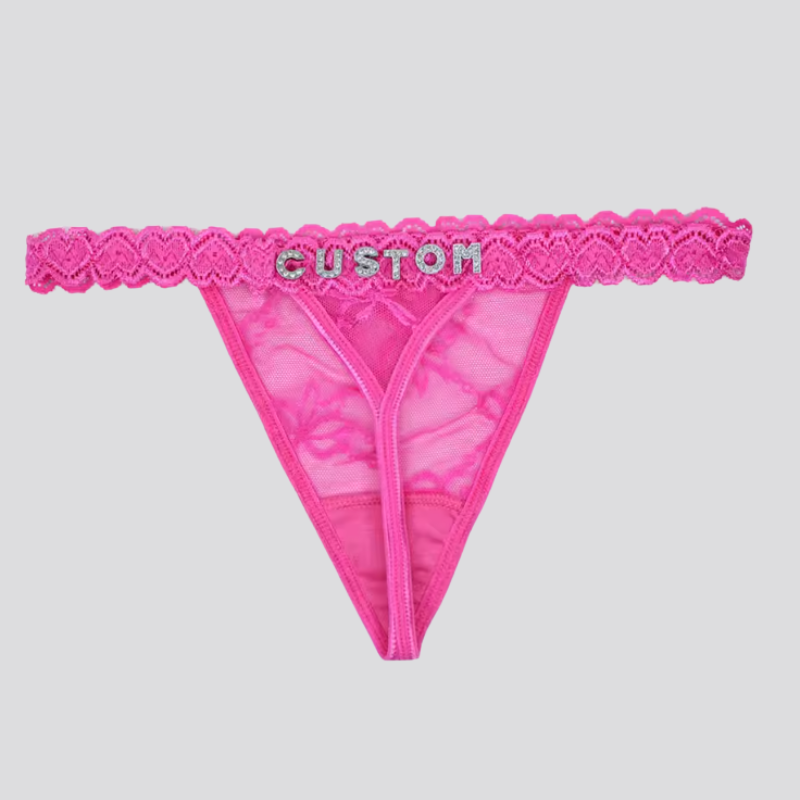 SEDUCTIVE CUSTOMIZED THONG